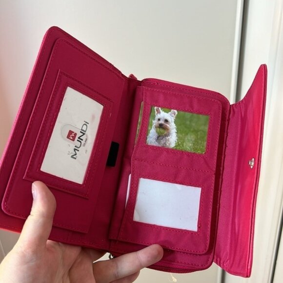 Mundi Hot Pink Wallet NWOT - Picture 2 of 6
